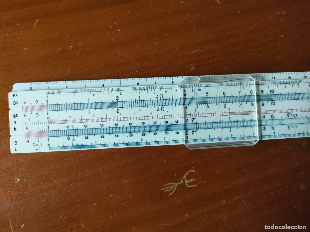 Antig&uuml;edades: REGLA DE CALCULO GRAPHOPLEX RAPHOPLEX SLIDE RULE REGLE A CALCUL - Foto 6