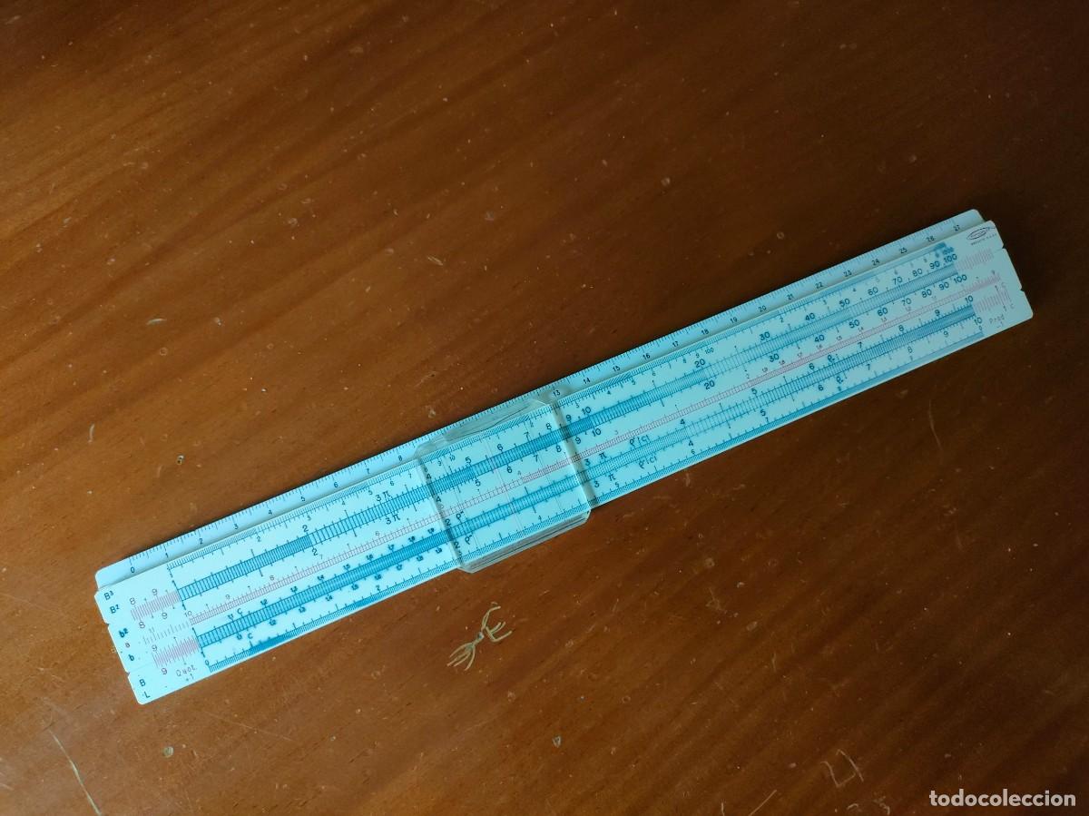 Antig&uuml;edades: REGLA DE CALCULO GRAPHOPLEX RAPHOPLEX SLIDE RULE REGLE A CALCUL - Foto 7