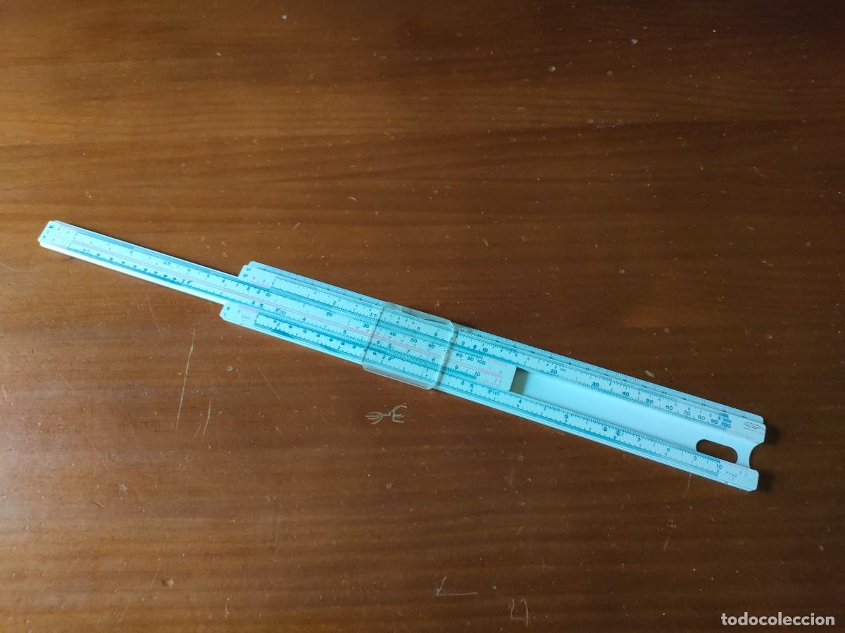 Antig&uuml;edades: REGLA DE CALCULO GRAPHOPLEX RAPHOPLEX SLIDE RULE REGLE A CALCUL - Foto 10