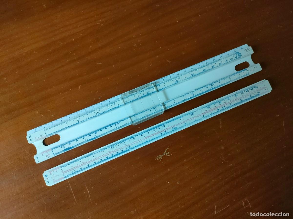 Antig&uuml;edades: REGLA DE CALCULO GRAPHOPLEX RAPHOPLEX SLIDE RULE REGLE A CALCUL - Foto 12