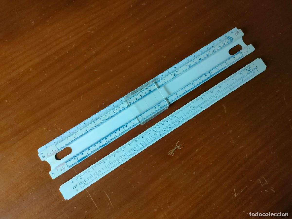 Antig&uuml;edades: REGLA DE CALCULO GRAPHOPLEX RAPHOPLEX SLIDE RULE REGLE A CALCUL - Foto 13