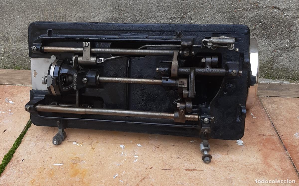 Antig&uuml;edades: maquina coser wertheim, funcionando correctamente - Foto 3