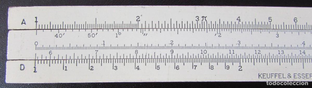 Antig&uuml;edades: KEUFFEL & ESSER SLIDE RULE 4058 W - Foto 2