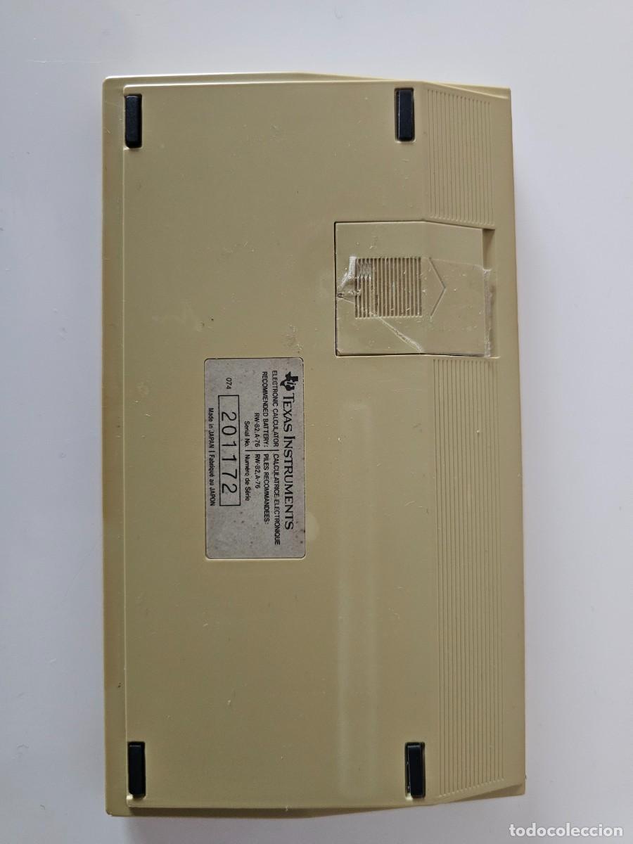 Antig&uuml;edades: Calculadora Texas Instruments TI-30 TI30 Galaxy - FUNCIONANDO - Foto 3