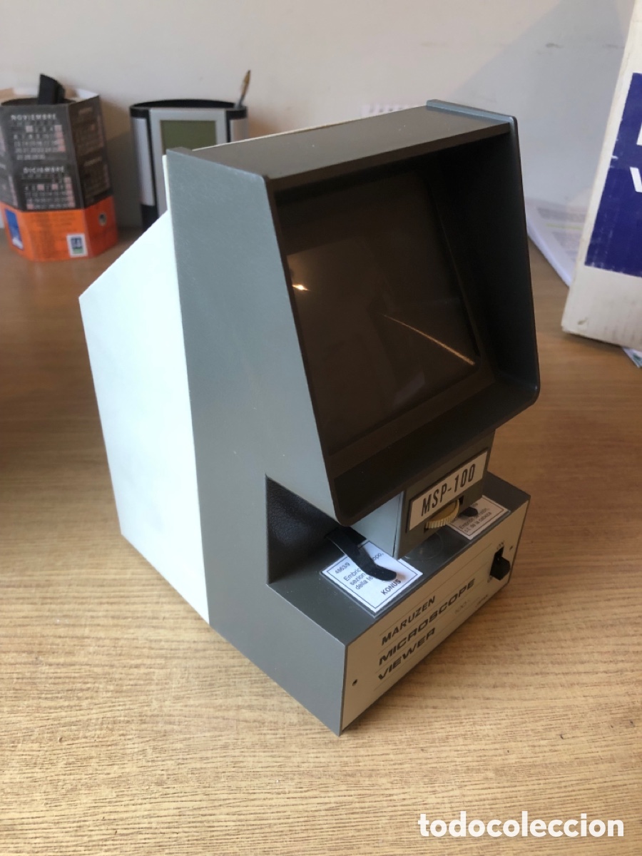 Antig&uuml;edades: Microscopio maruzen msp 100 - Foto 2