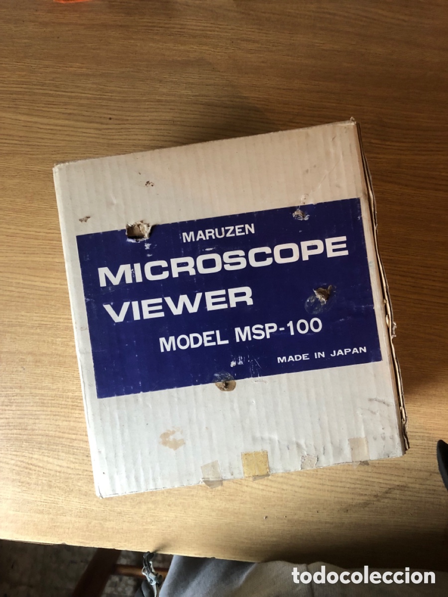Antig&uuml;edades: Microscopio maruzen msp 100 - Foto 6