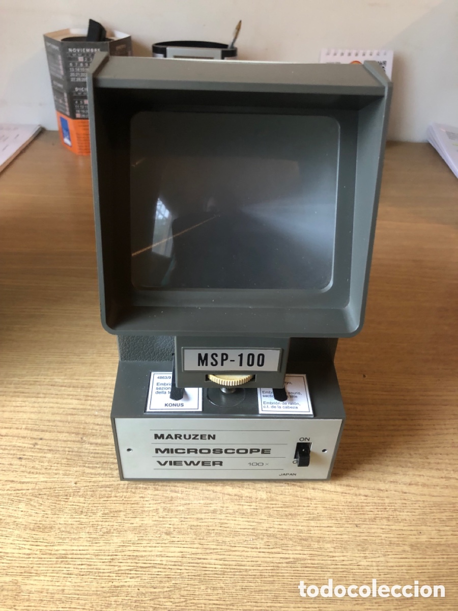 Antig&uuml;edades: Microscopio maruzen msp 100 - Foto 1