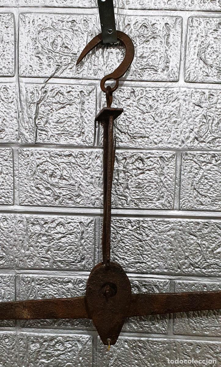 Antig&uuml;edades: Balanza antigua hierro forjado - Foto 2