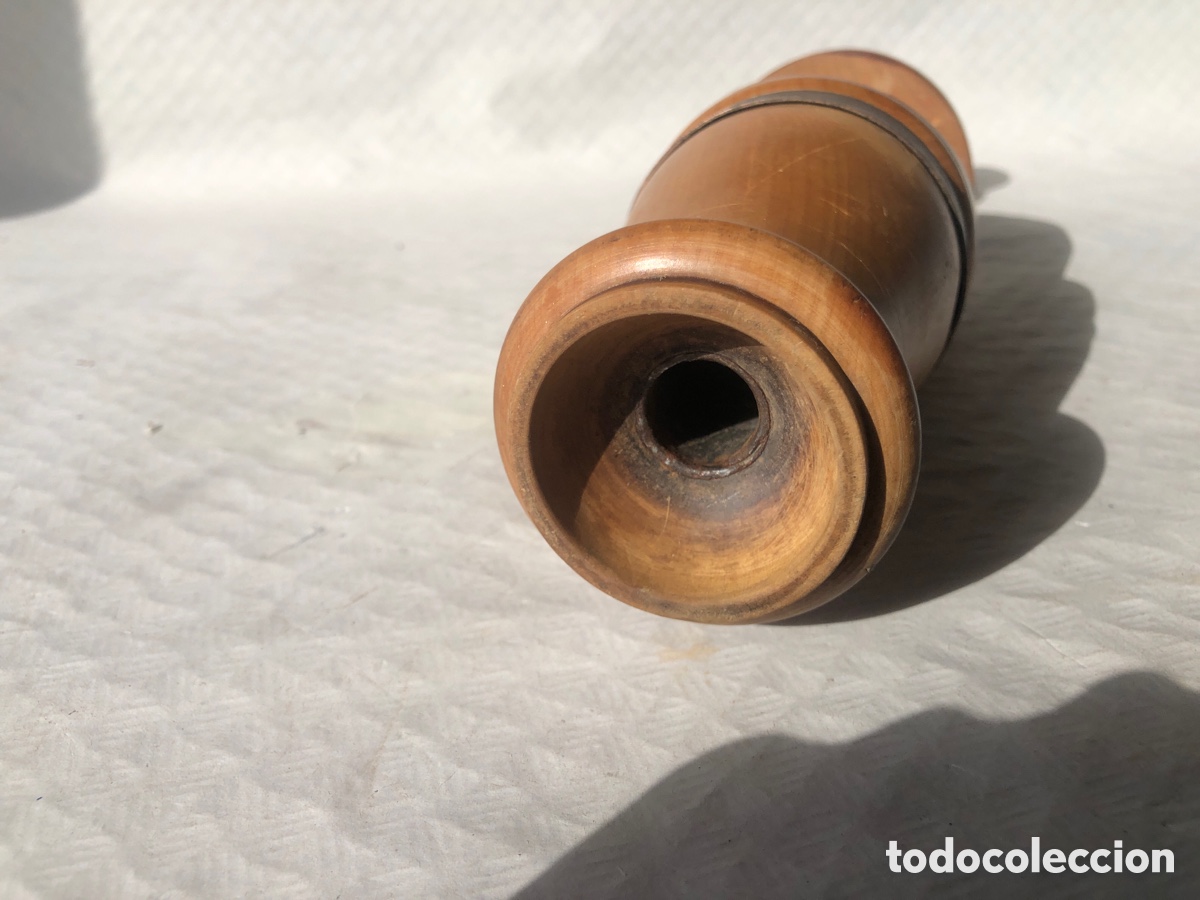 Antig&uuml;edades: Antiguo encorchador de madera - Foto 8