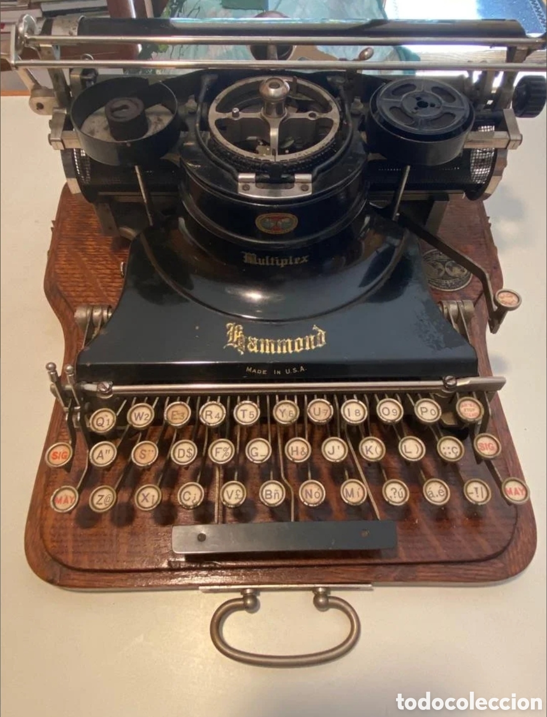 Antig&uuml;edades: Maquina de escribir HAMMOND Multiplex - Foto 1