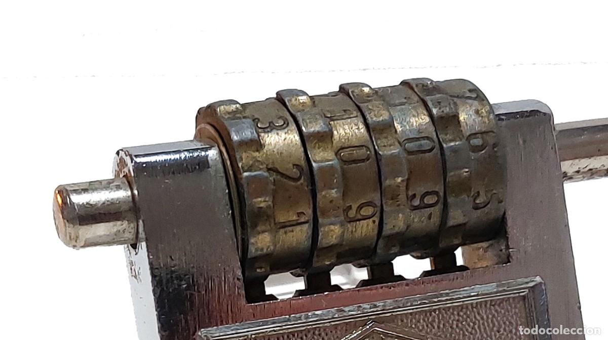 Antig&uuml;edades: SECURIT- Candado de combinaci&oacute;n rodillo num&eacute;rico - Foto 3