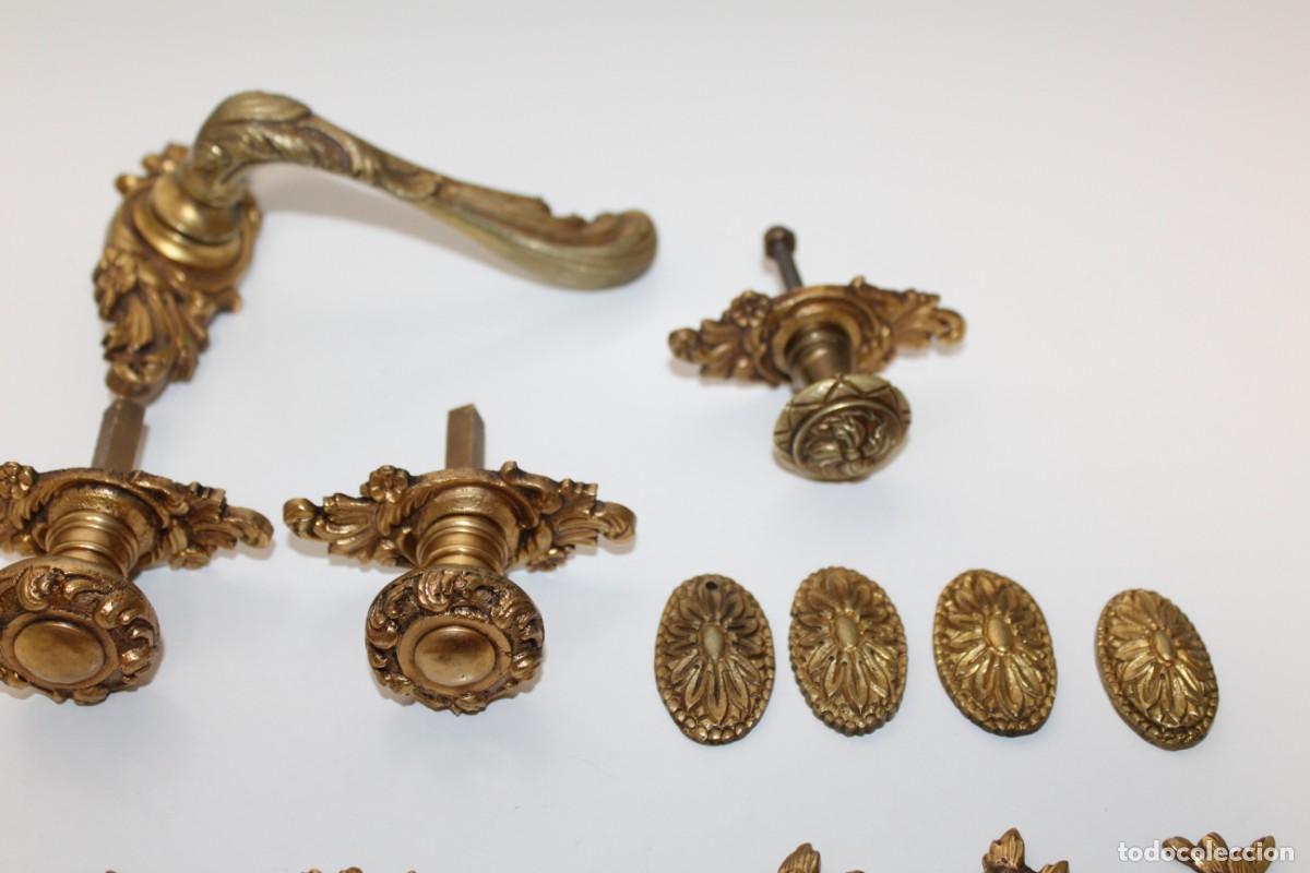 Antig&uuml;edades: ANTIGUOS TIRADORES DE BRONCE - Foto 4
