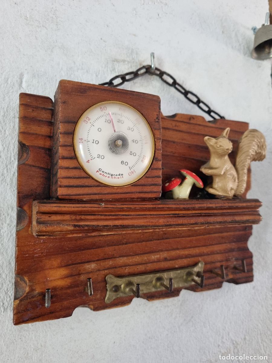 Antig&uuml;edades: ANTIGUO CUELGA LLAVES - Foto 4