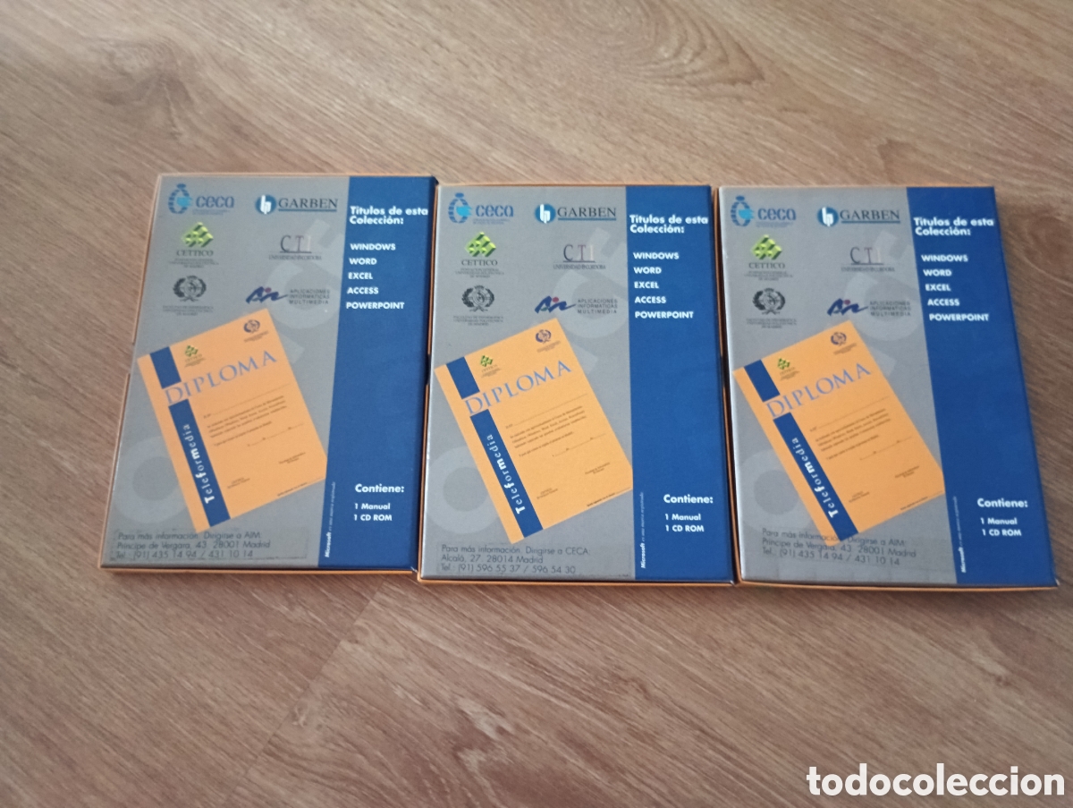 Antig&uuml;edades: Curso Office teleformacion Excel PowerPoint word - Foto 3