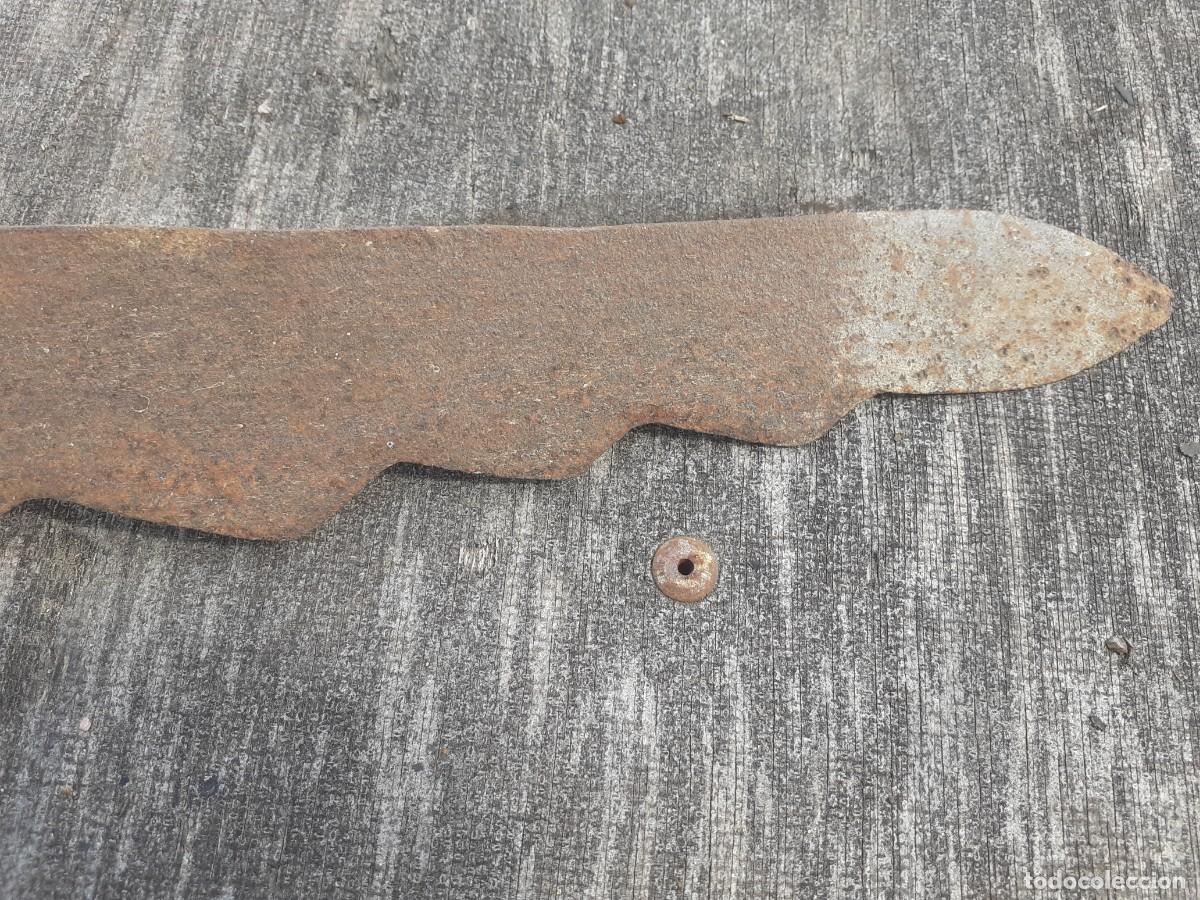 Antig&uuml;edades: Sierra para cortar paja - Foto 3