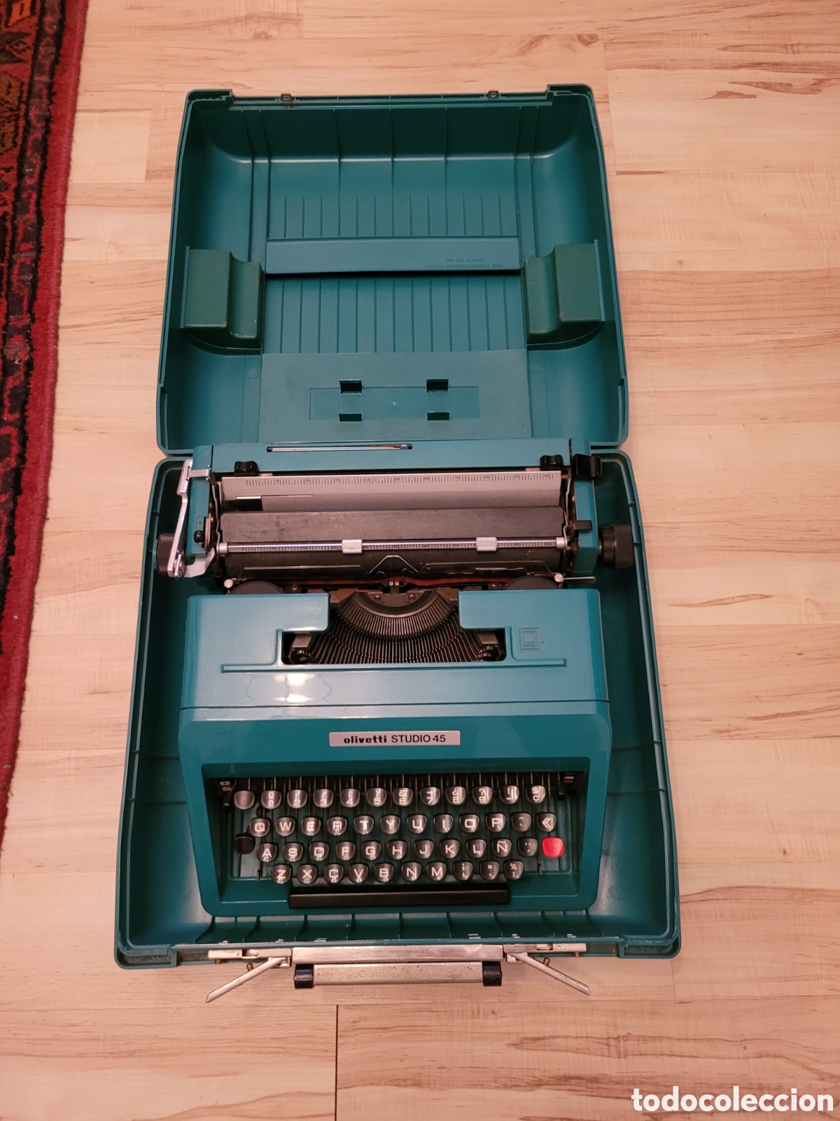 Antig&uuml;edades: M&aacute;quina de escribir Olivetti Studio 45 - Foto 4