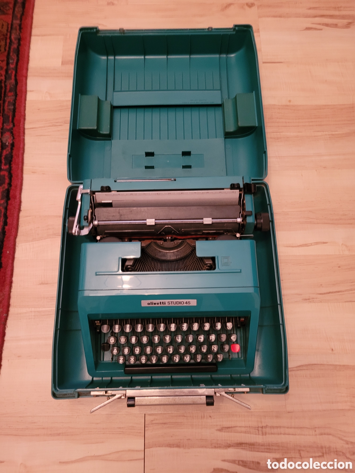 Antig&uuml;edades: M&aacute;quina de escribir Olivetti Studio 45 - Foto 5