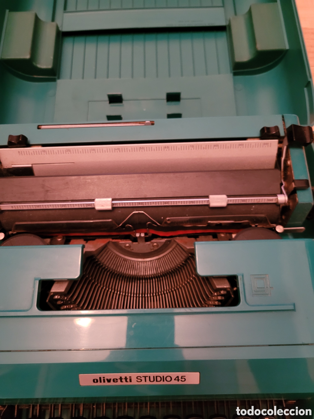 Antig&uuml;edades: M&aacute;quina de escribir Olivetti Studio 45 - Foto 7