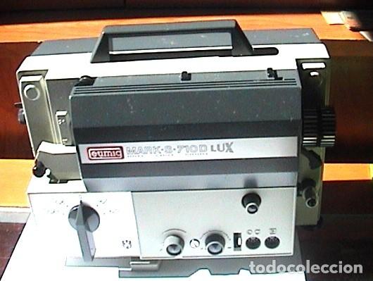 Antig&uuml;edades: EUMIG MARK S.710 D LUX. PROYECTOR SUPER 8. FUNCIONANDO. - Foto 2