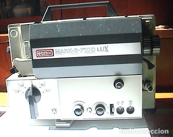 Antig&uuml;edades: EUMIG MARK S.710 D LUX. PROYECTOR SUPER 8. FUNCIONANDO. - Foto 3