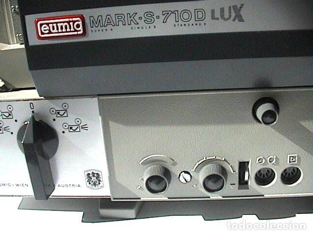 Antig&uuml;edades: EUMIG MARK S.710 D LUX. PROYECTOR SUPER 8. FUNCIONANDO. - Foto 6