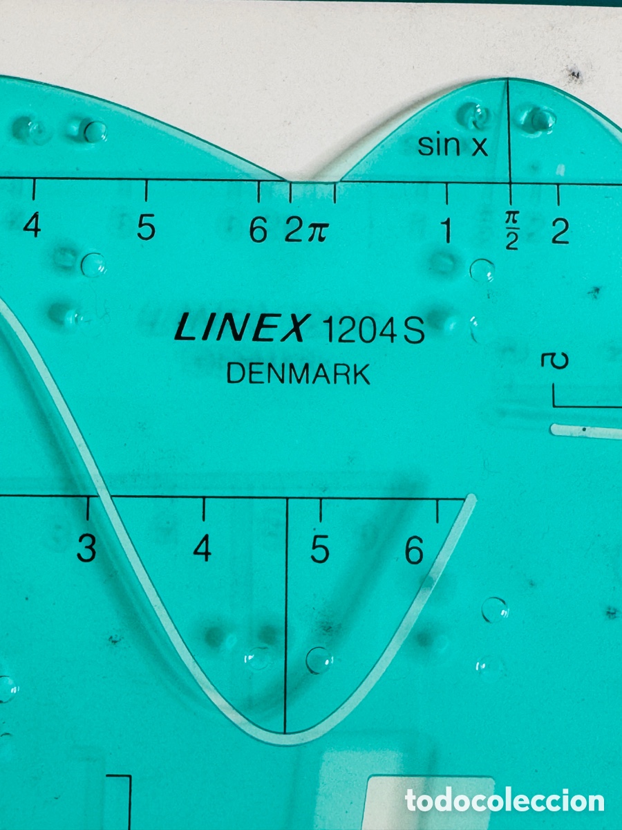 Antig&uuml;edades: LINEX TEMPLATES 1204S Denmark Design - Foto 5