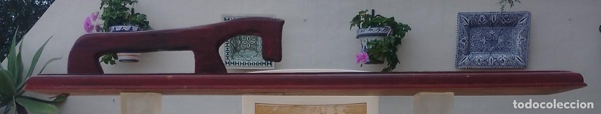 Antig&uuml;edades: Antigua Plancha, Alisador, Tabla de Mangle - Foto 4