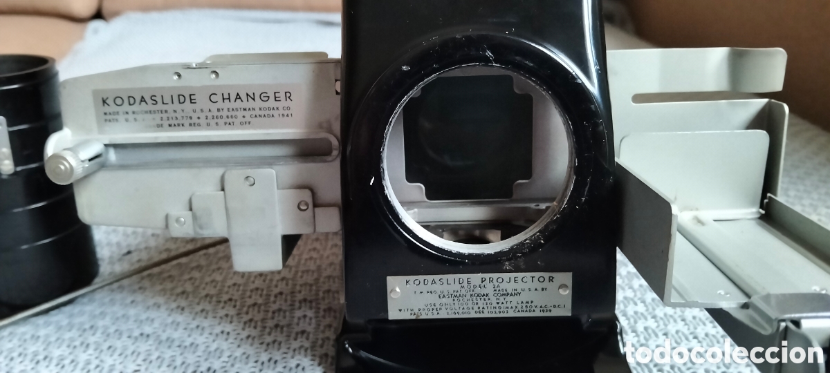 Antig&uuml;edades: Proyector diapositivas kodak model 2A - Foto 4