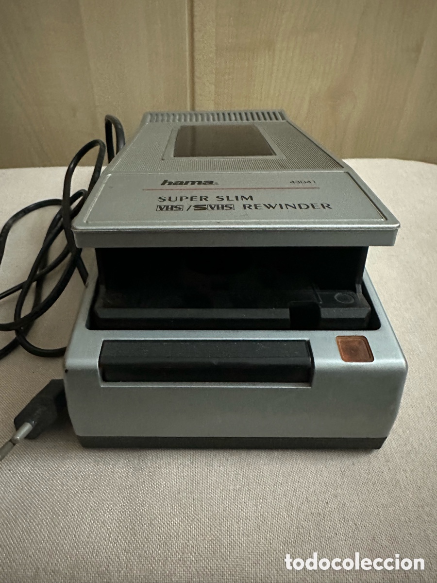 Antig&uuml;edades: REBOBINADOR CINTAS VHS, FUNCIONA - Foto 2