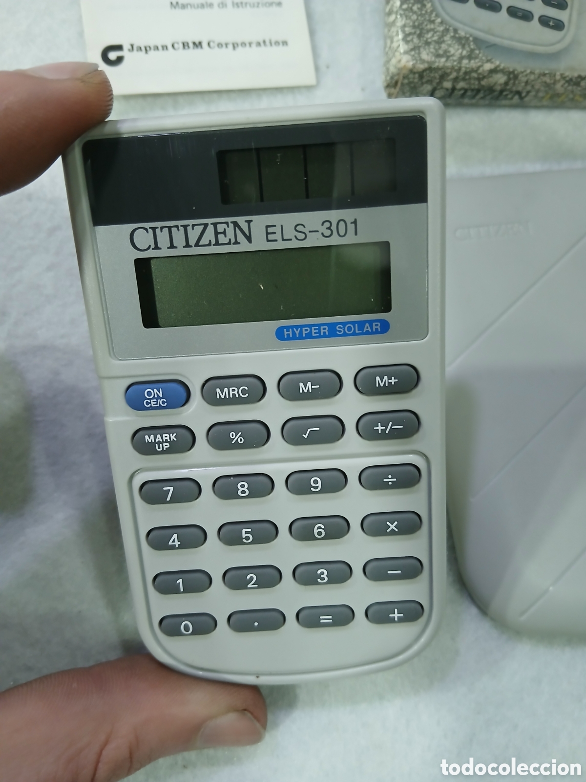 Antig&uuml;edades: Calculadora Citizen Hyper solar. Nueva a estrenar. (L121) - Foto 2