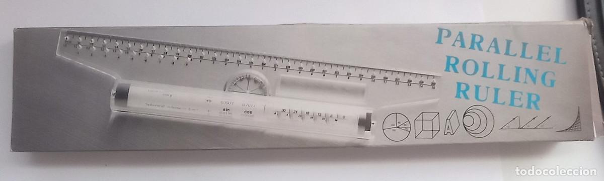 Antig&uuml;edades: REGLA DE RODILLO ,PARALLEL ROLLING RULER - Foto 1