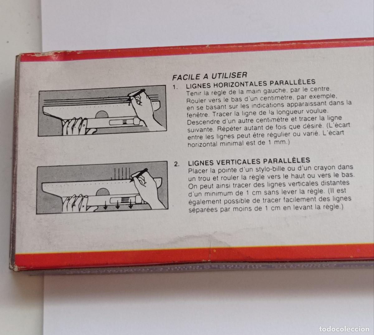 Antig&uuml;edades: REGLA DE RODILLO ,PARALLEL ROLLING RULER - Foto 7