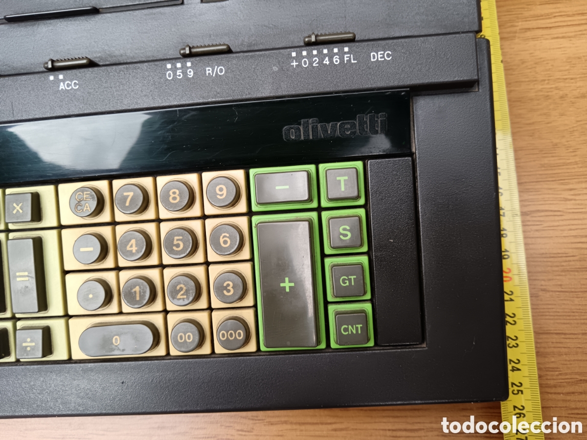Antig&uuml;edades: ANTIGUA CALCULADORA OLIVETTI LOGOS NO FUNCIONA - Foto 6