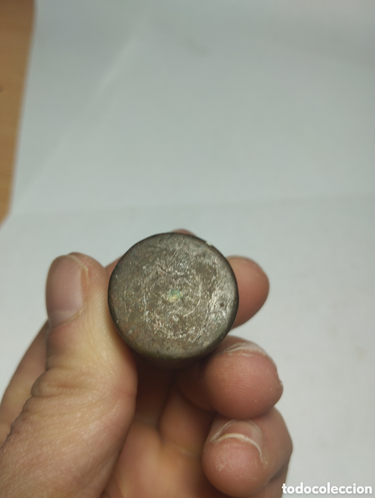 Antig&uuml;edades: Pesa de bronce de 100 gramos - Foto 3