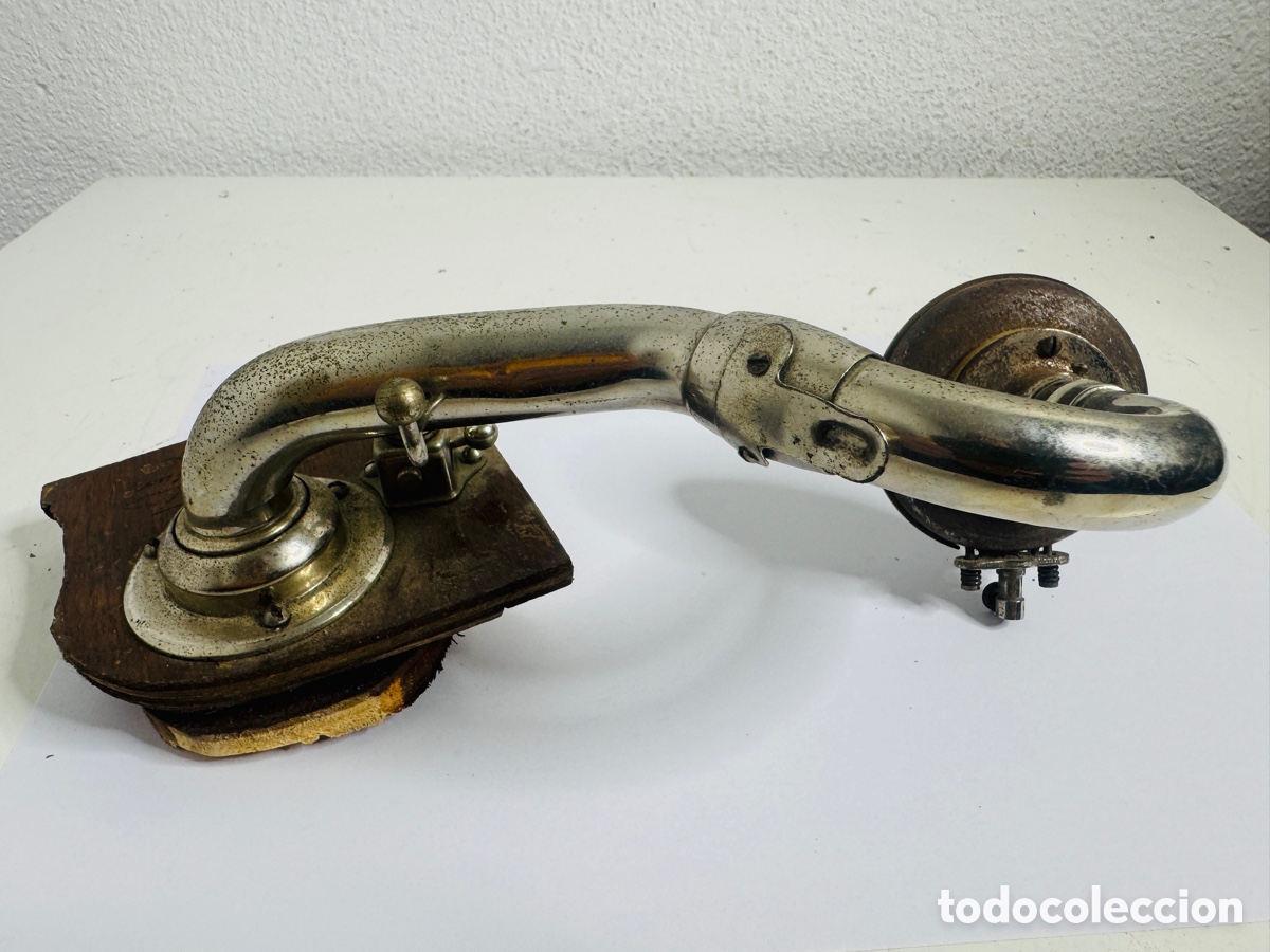 Antig&uuml;edades: Diafragma Reproductor Gramofono - Foto 5