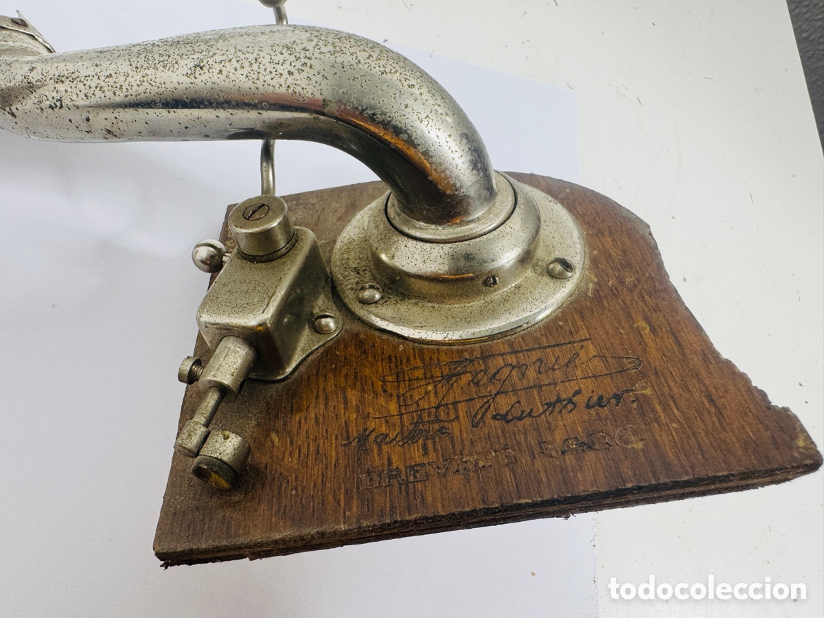 Antig&uuml;edades: Diafragma Reproductor Gramofono - Foto 14