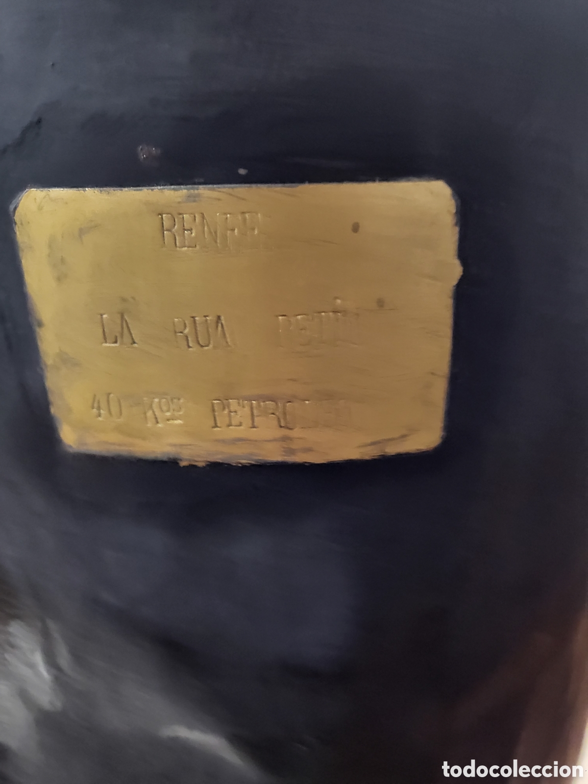 Antig&uuml;edades: ANTIGUA PETROLERA 40 LITROS - Foto 8
