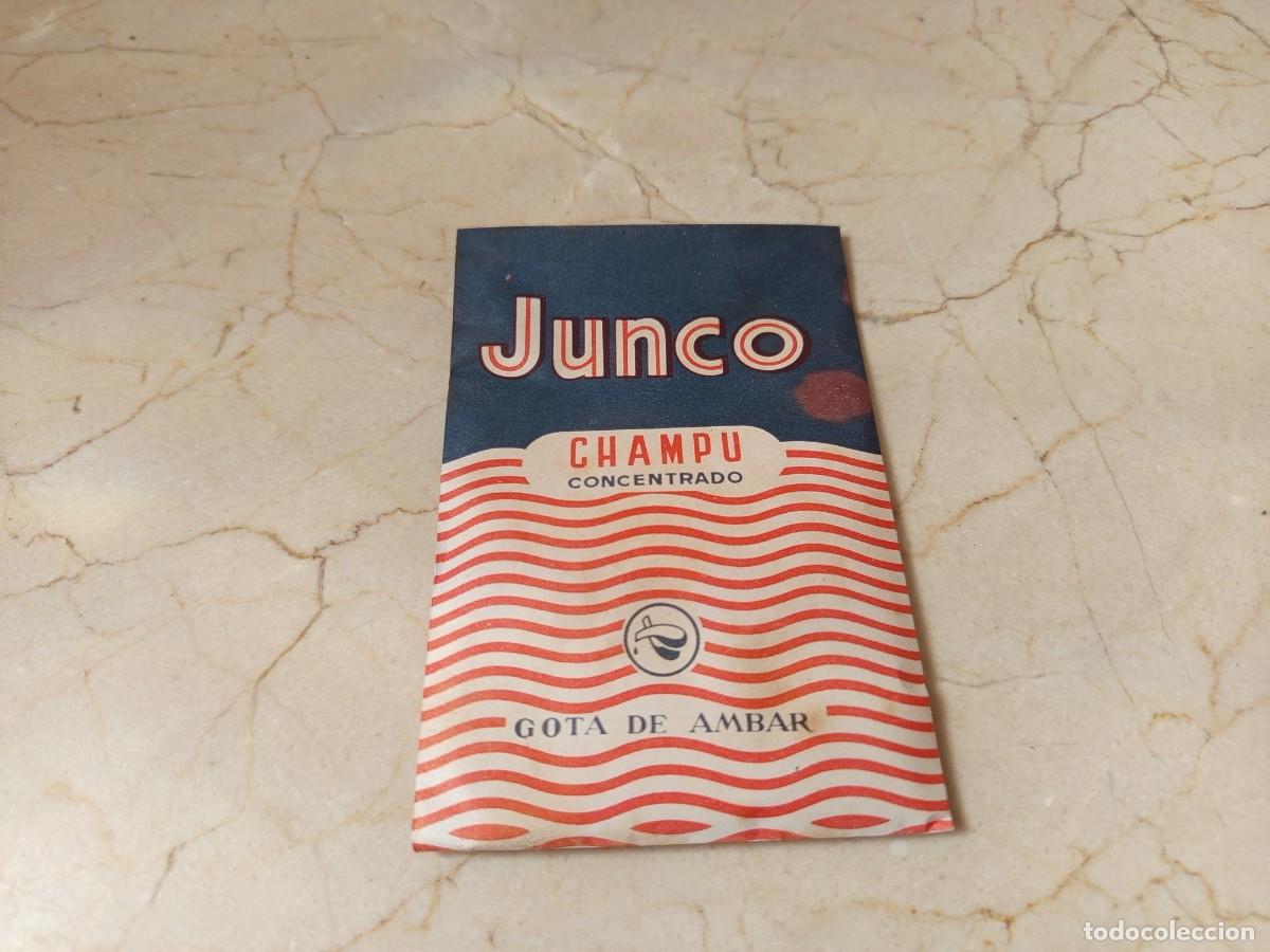 Antig&uuml;edades: Antiguo Champ&uacute; Junco de Gota de Ambar. SIN USAR! - Foto 1