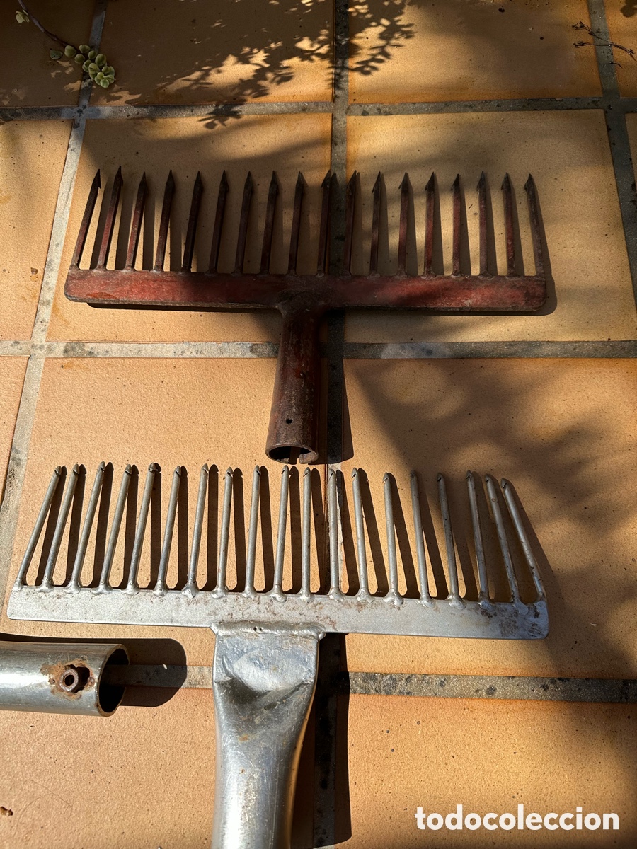 Antig&uuml;edades: Lote de fitoras antiguas de forja - Foto 3