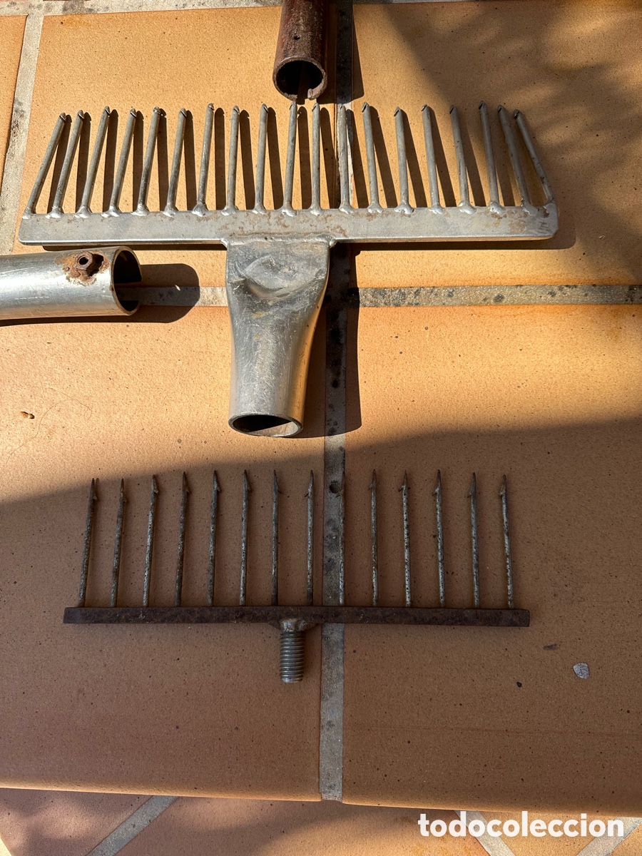 Antig&uuml;edades: Lote de fitoras antiguas de forja - Foto 4