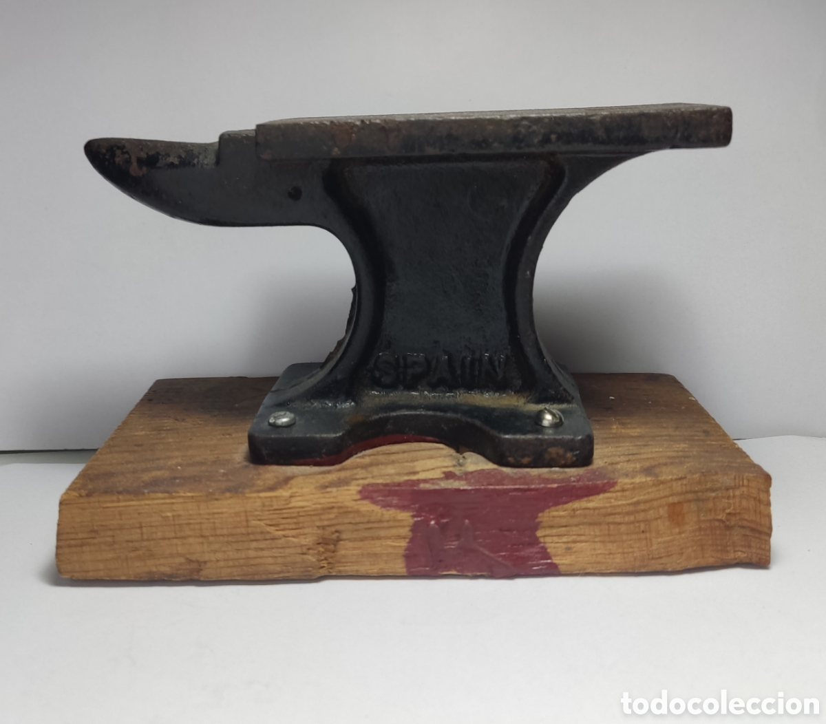 Antig&uuml;edades: ANTIGUO YUNQUE DE JOYERO RELOJERO - Foto 2