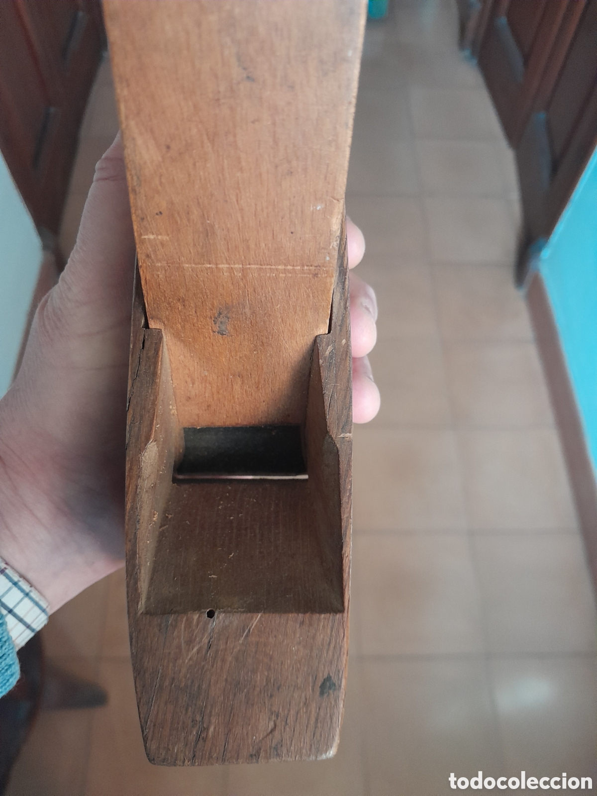 Antig&uuml;edades: Cepillo o garlopa antiguo - Foto 4