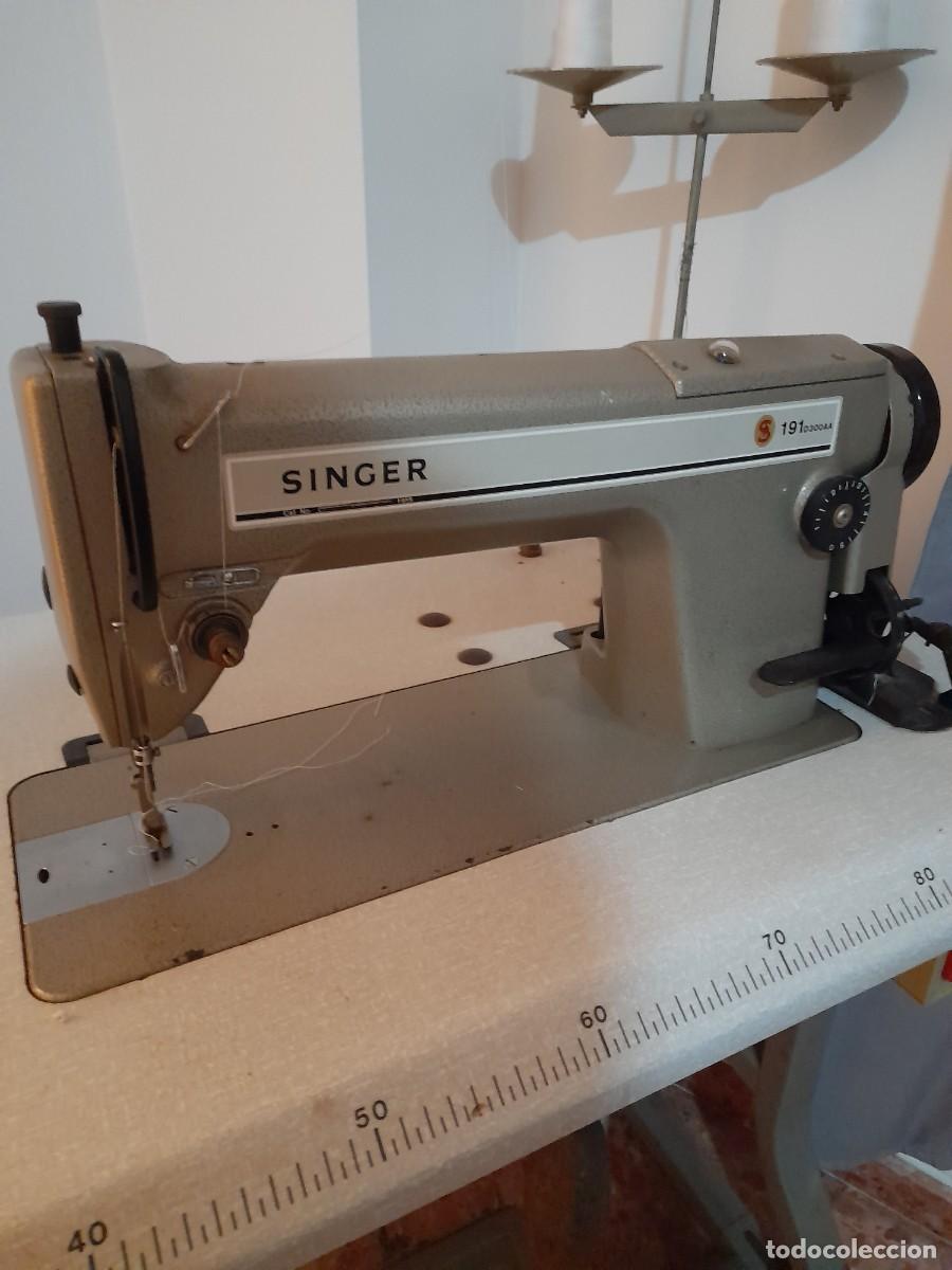 Antig&uuml;edades: Maquina de coser singer - Foto 5