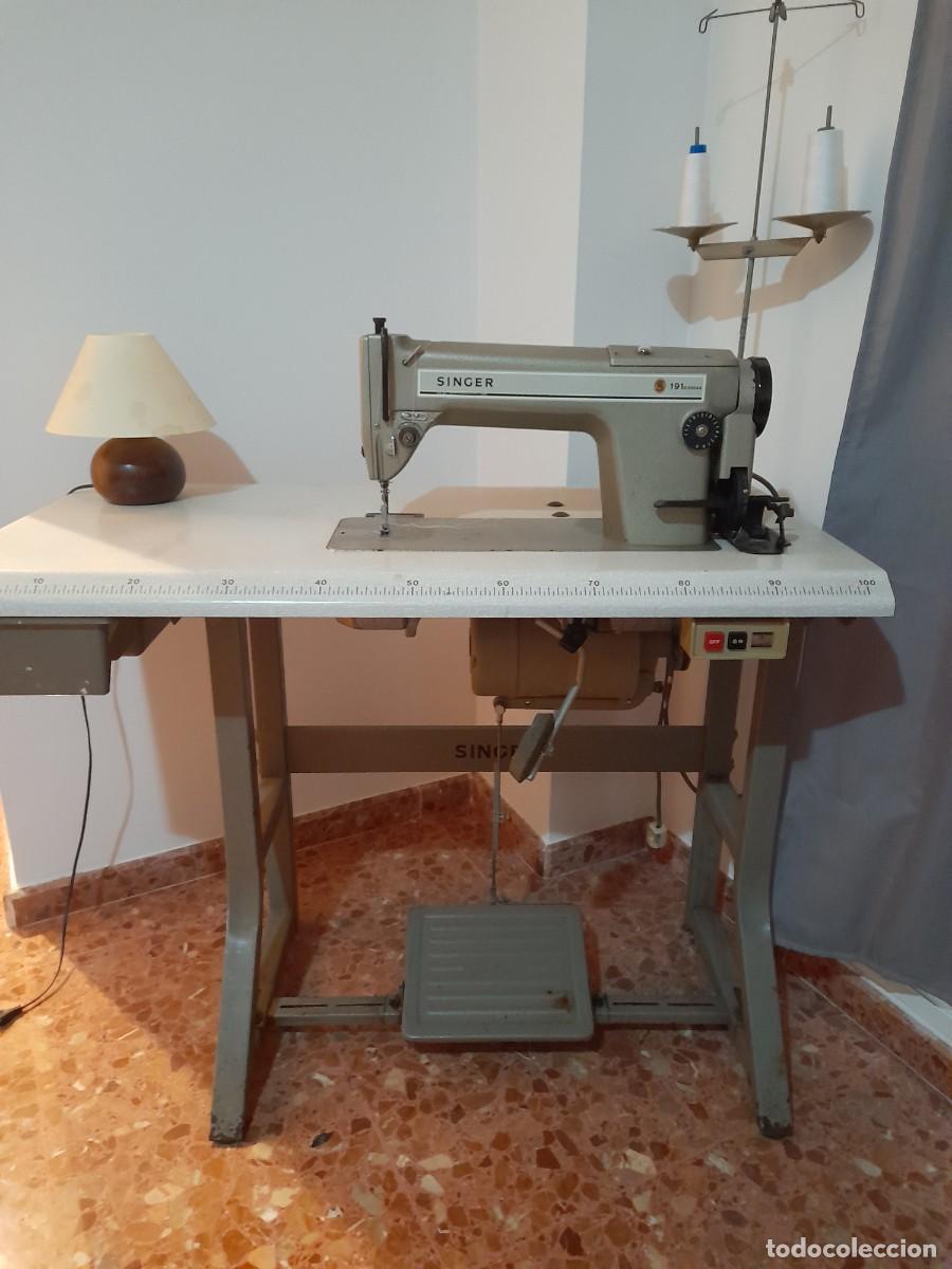 Antig&uuml;edades: Maquina de coser singer - Foto 6