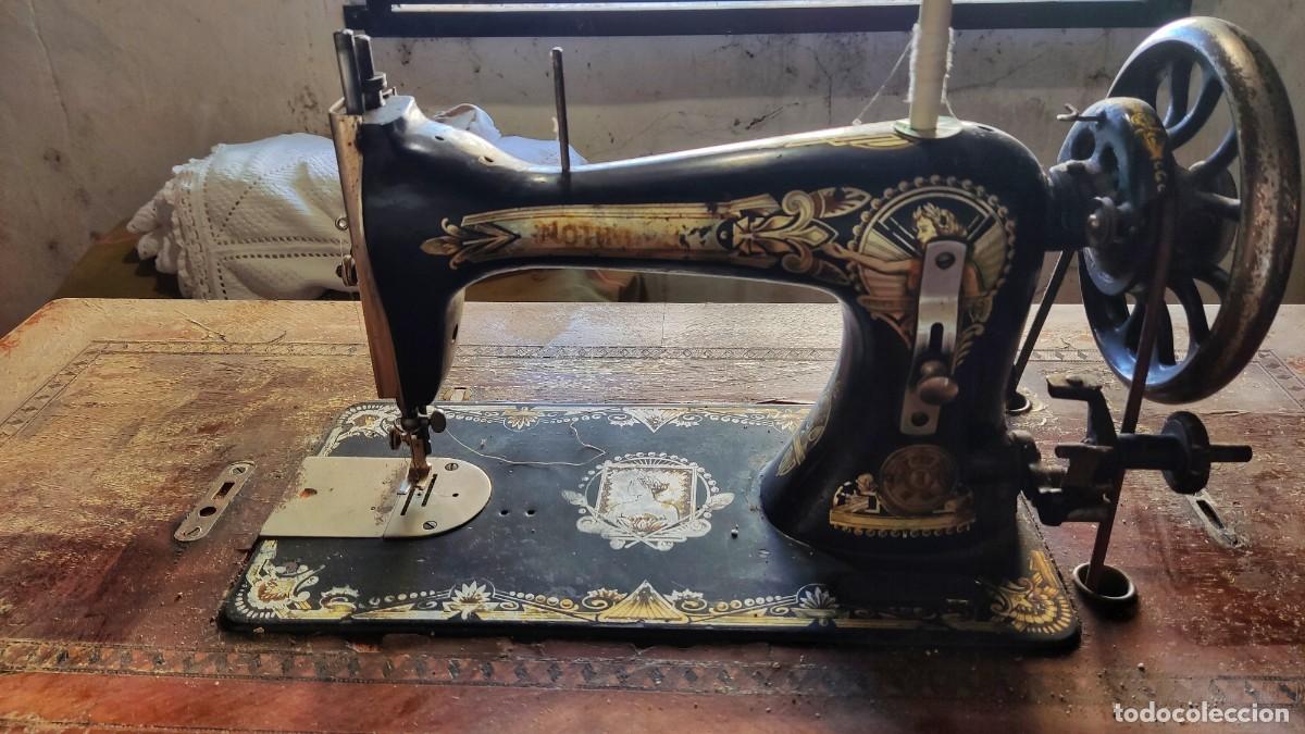 Antig&uuml;edades: M&aacute;quina de coser Nothmann, 1900 aprox - Foto 5
