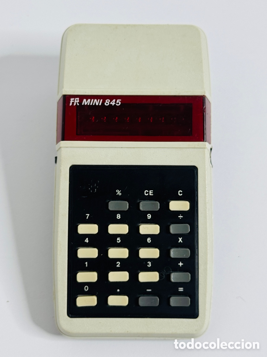 Antig&uuml;edades: FR Mini 845 Led Calculator 1970 - Foto 2