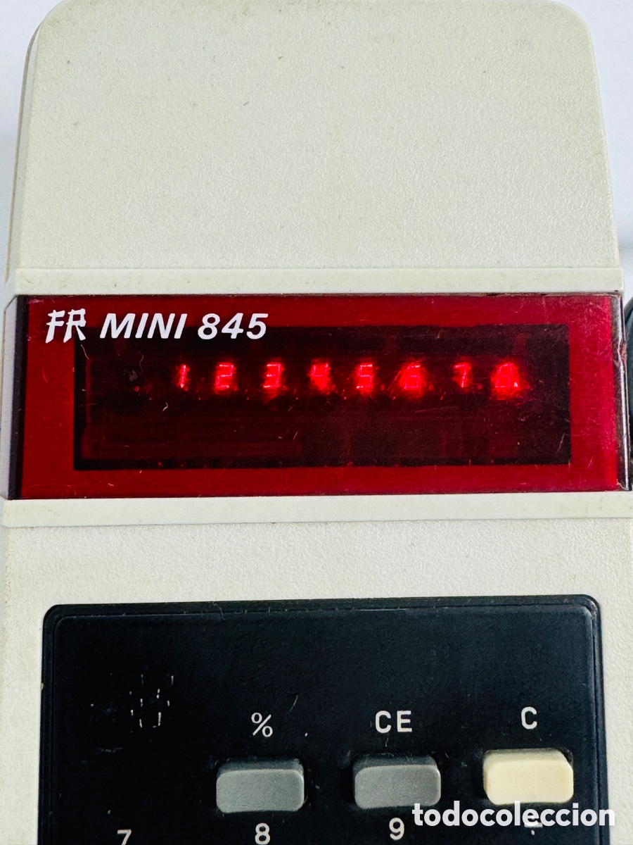 Antig&uuml;edades: FR Mini 845 Led Calculator 1970 - Foto 4