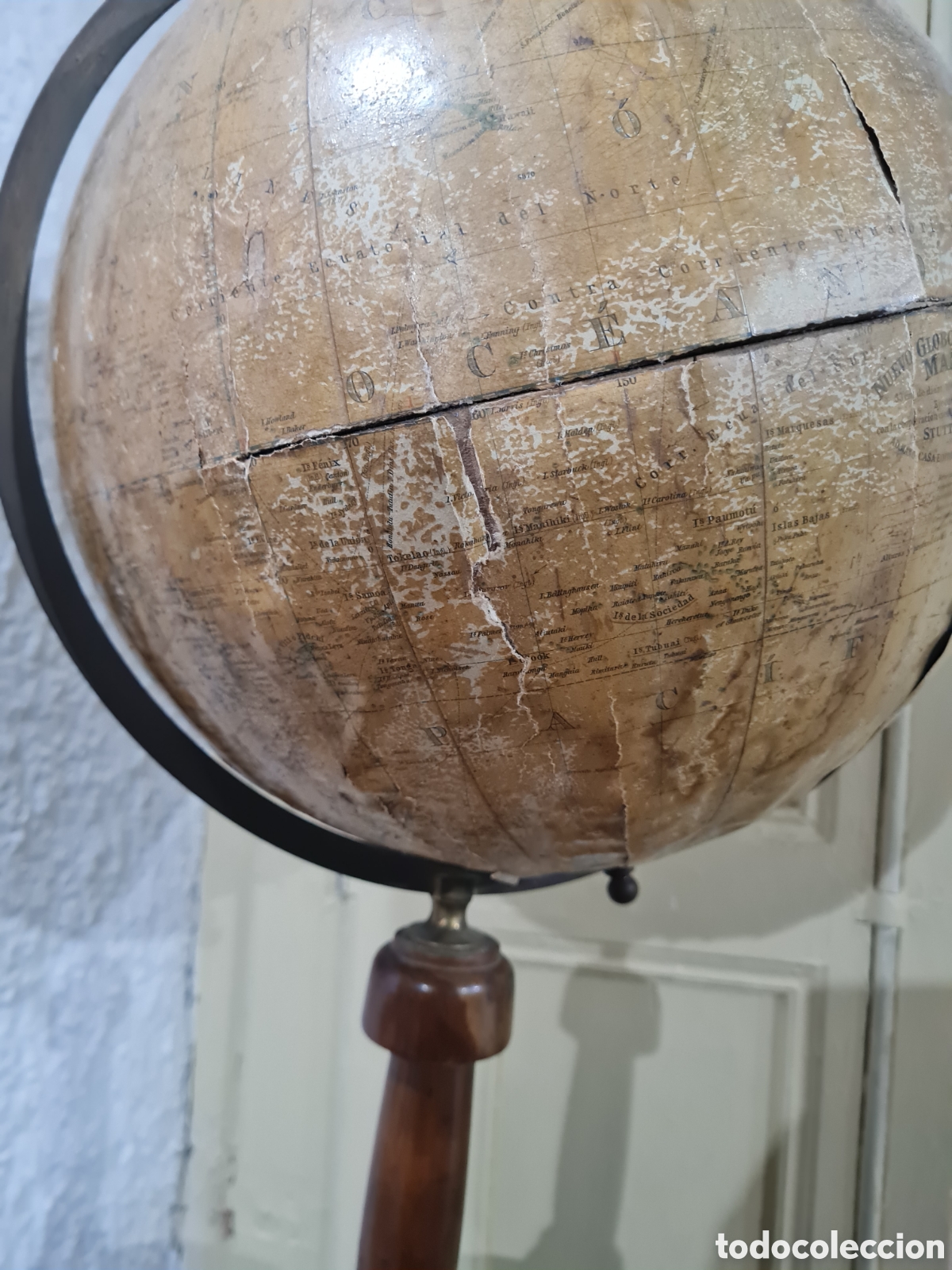 Antig&uuml;edades: NUEVO GLOBO TERRESTRE (MANG STUTTGART) Antiguo - Foto 7