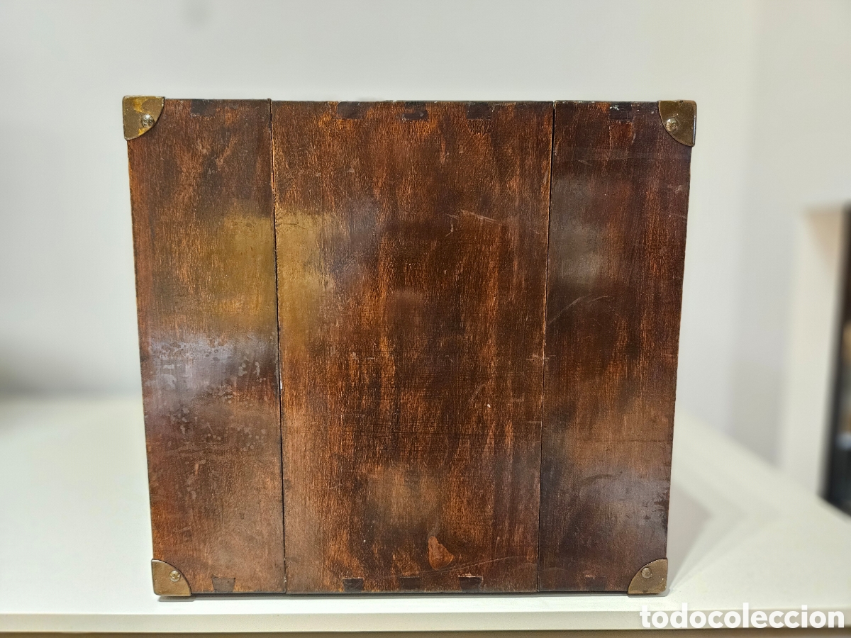 Antig&uuml;edades: ANTIGUA CAJA MADERA MATERIAL LABORATORIO - Foto 16
