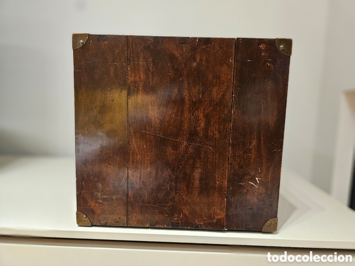 Antig&uuml;edades: ANTIGUA CAJA MADERA MATERIAL LABORATORIO - Foto 17